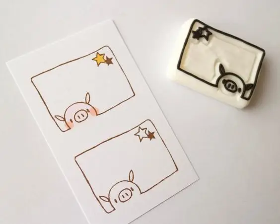 

Layers/single color 5cm magic rubber eraser stamp rubber carving block for DIY stamping make your own design