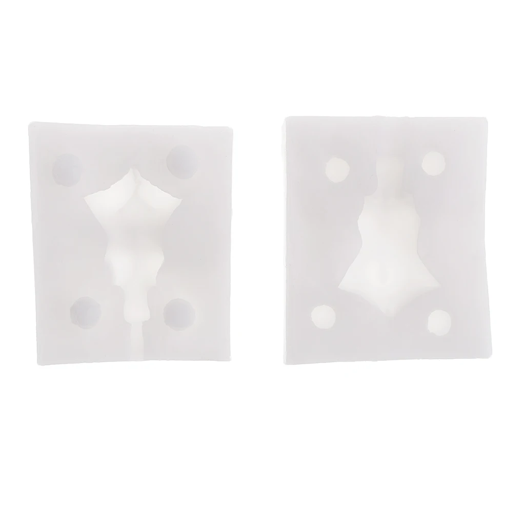 4 Sets Dolls Human Body Face Model Silicone Mold Polymer Clay Molds Handmade Craft Mold Fondant Cake Decorating Baking Tools