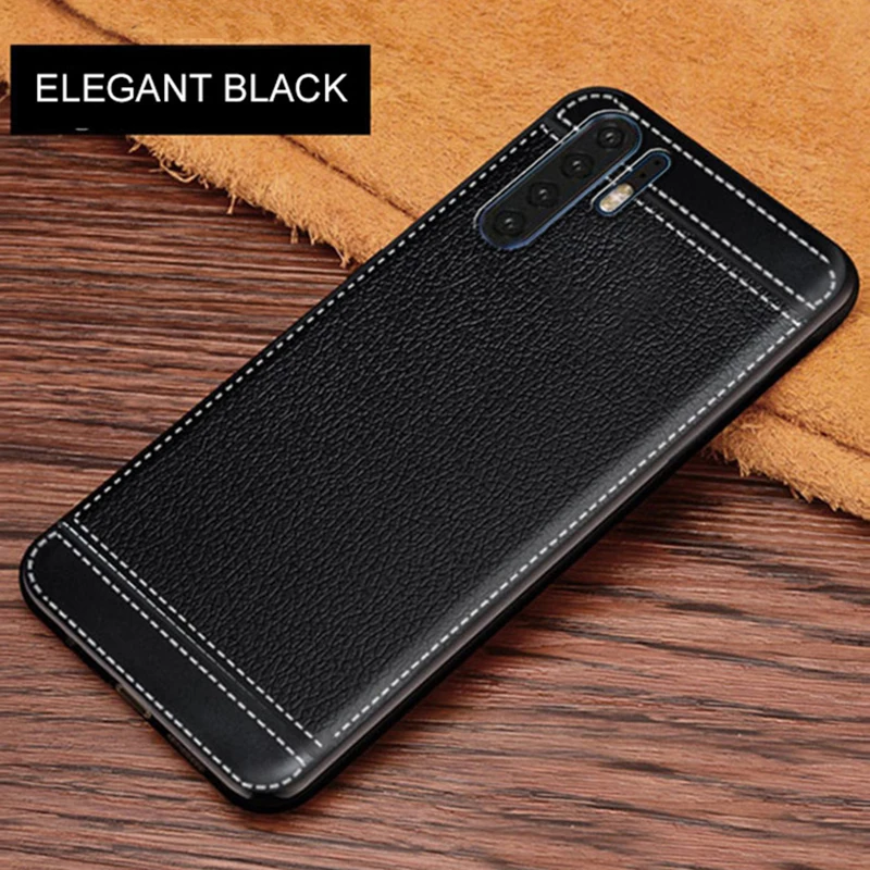 

Huawei P30 Pro Phone Case Soft TPU Leather Skin Pattern Cover Huawei P20 Pro Mate10 Mate 20 Lite Honor 8X 10 Lite 9 P Smart 2019