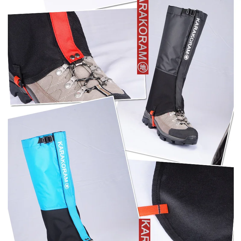 Hiking Hunting snow outdoor arena Snak waterproof Boot cover legging polainas f3 