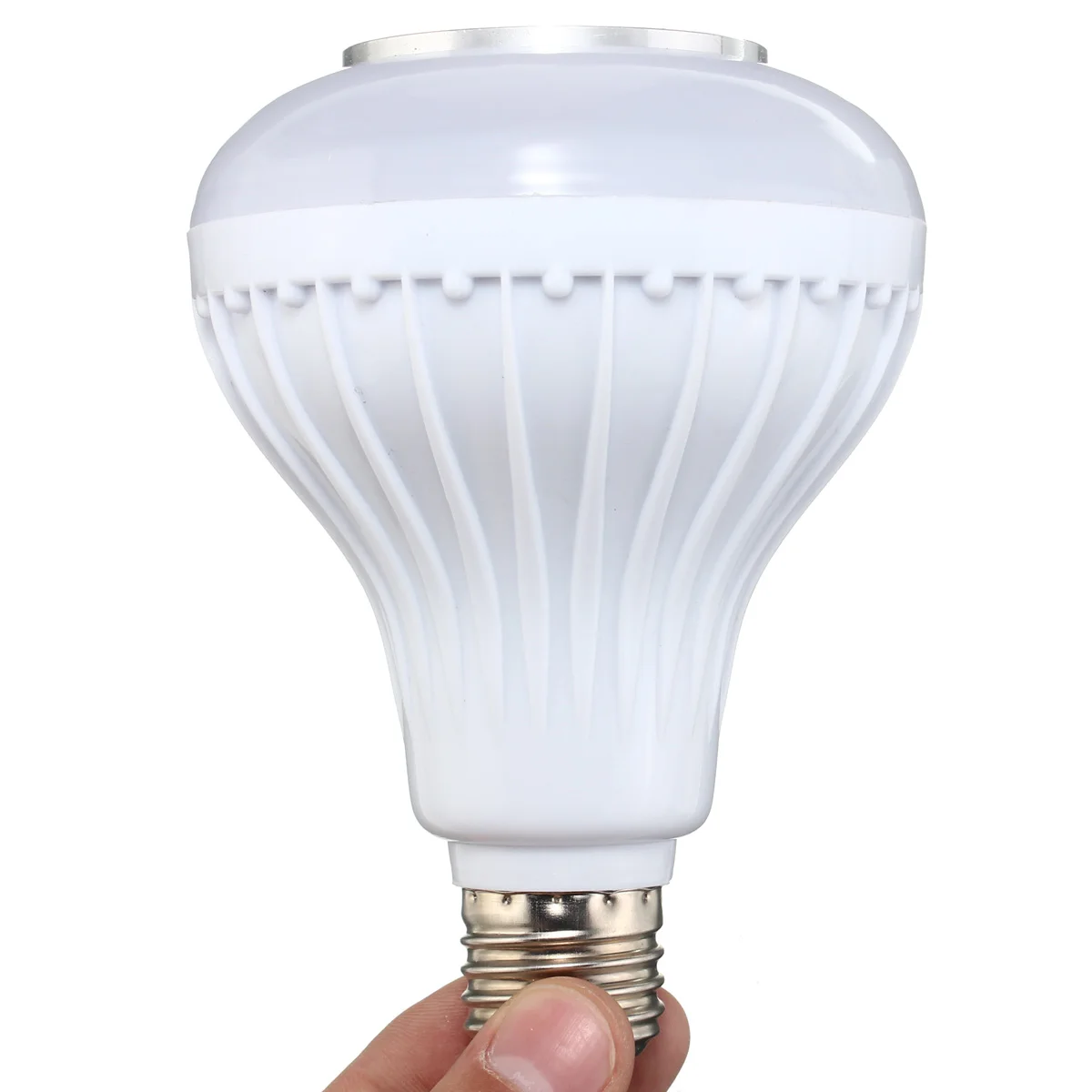 E27 Smart RGB Беспроводной Bluetooth Динамик лампа Музыка Воспроизведение затемнения светодиодный лампа с 24 клавиши Дистанционное управление