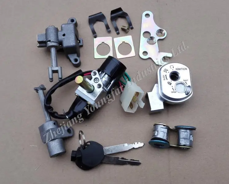 Ignition Switch Key / Lock Set for Chinese Zoomer Ruckus Style Scooters