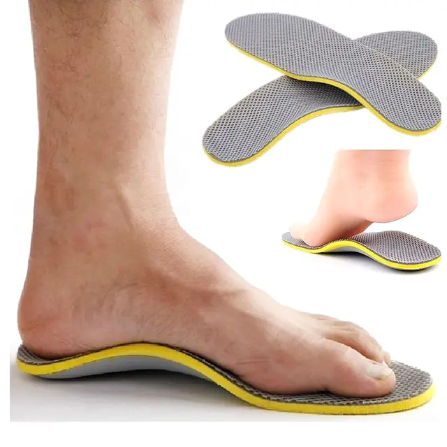 Fashion Unisex Memory Foam Insoles Inner Running Sole Slippers Shoe pad ...