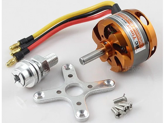 Бесщеточный двигатель RCTIMER BC3530 3530 1100KV 1400KV 1700KV Outrunner многороторный FPV с креплением