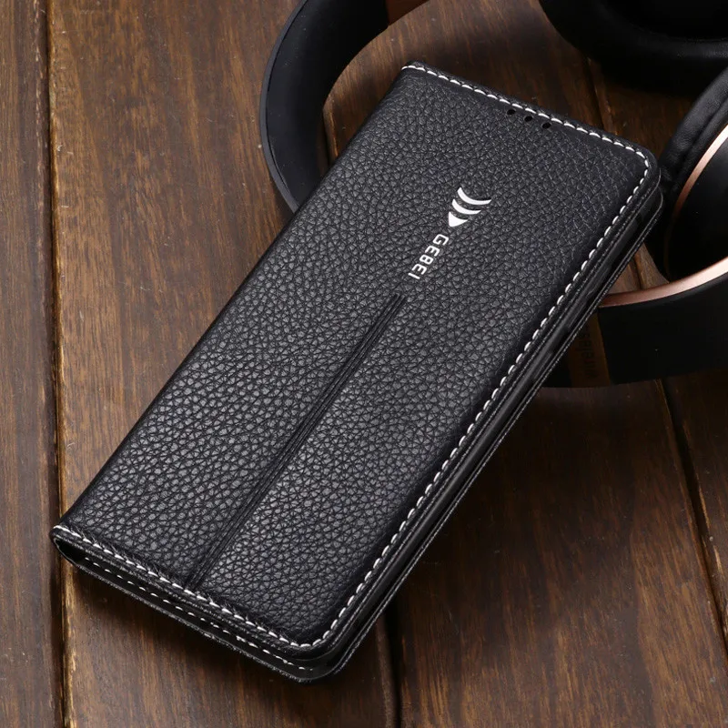 

Luxury Original Brand GEBEI Wallet Leather Flip Unique Magnet Design Stand Case Cover For Huawei Mate 20 / Mate20 Pro
