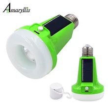 12 Вт/18 Вт Портативный солнечной энергии светодиодный фонарик палатка лампочки перезаряжаемый аварийный фонарь для наружного Крытый многофункцион