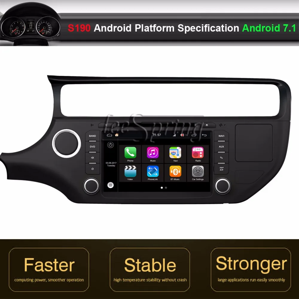 

Android 7.1 Car DVD GPS Player for KIA RIO