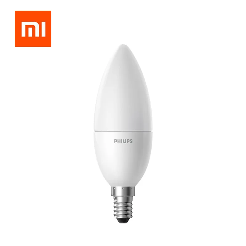 xiaomi mi jia smart E14 Светодиодный светильник, белый и теплый светильник, для xiaomi smart home kit Беспроводной Wi-Fi контроль через приложение mi home