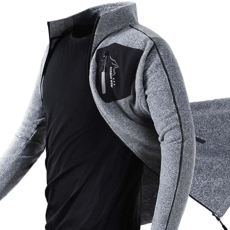 

Autumn Winter Warm Liner Jacket Men Softshell Outwear Casual Zipper Coat Breathable Windbreaker Military Tactical Fleece Jacket