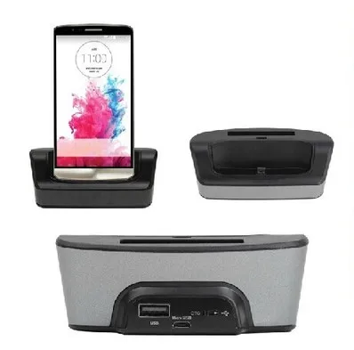 

New Dual Desktop Dock USB Sync Charger Cradle with Battery Charging for LG G3 D855