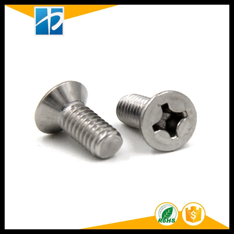 

(SCREW SET 250PC) Metric thread M1.0*3,4,5,6,8 stainless steel philips flat head micro CSK electric model machine toy screw