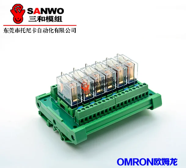 6-канальный Omron G2R-1-E релейная контрольная панель модуля плата драйвера PLC