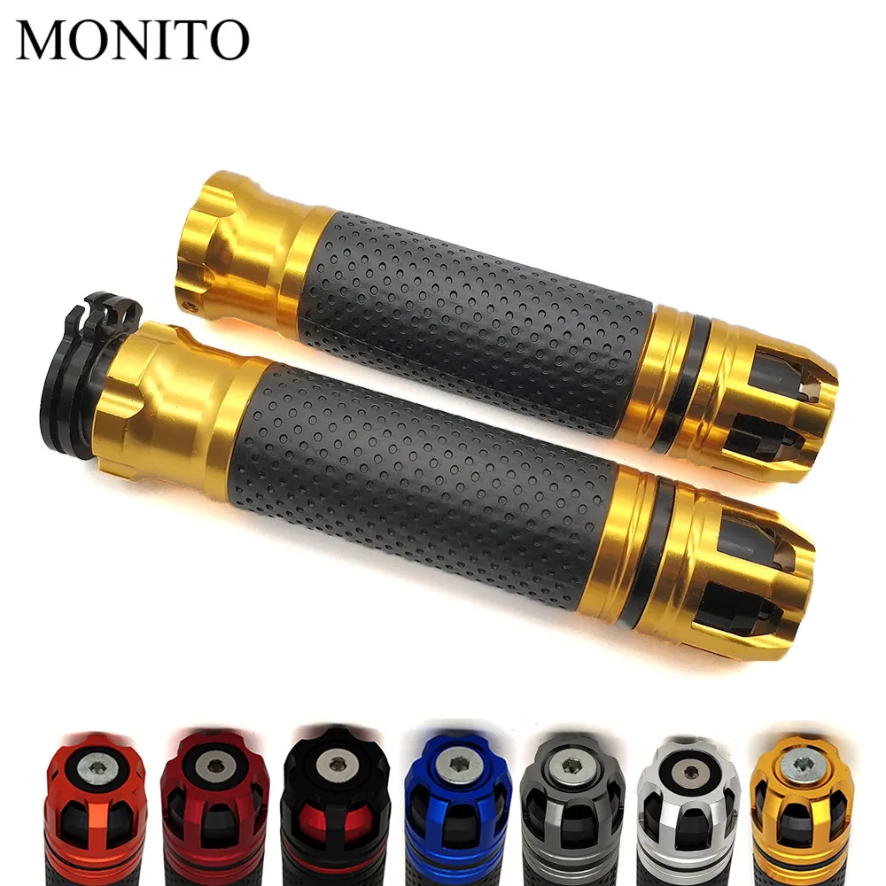 Universal 7/8'' 22MM CNC Motorcycle handle bar Caps Brake Handlebar Grip For Suzuki GSXR600 GSXR750 GSXR1000 SV650 CBR600 Katana |