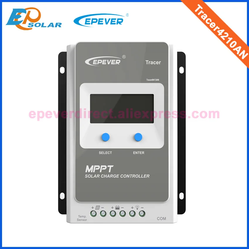 

Max 100v input mppt function 12v 24v automatic solar charge controller 40a