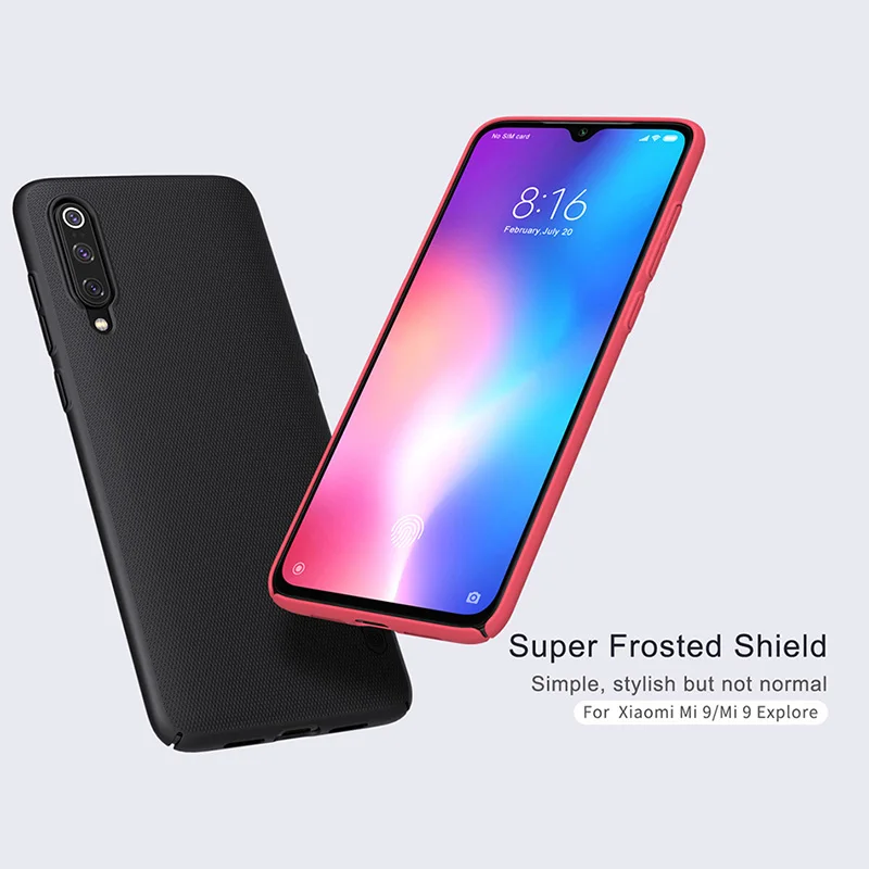 Xiaomi mi 9/mi 9 чехол Explore ore матовый щит SE для ПК износостойкий анти скольжение
