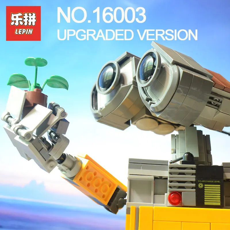 

Lepin 16003 687Pcs Idea Robot WALL E Building Set Kits Bricks Blocks Brock toy Model Bringuedos LegoINGlys 21303 for children