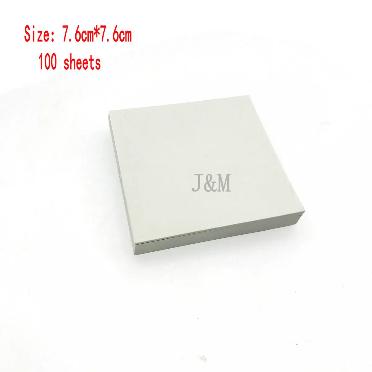 

Dental Mixing pad 3"x3" 100 sheets Poly coated 2 Sides Paper