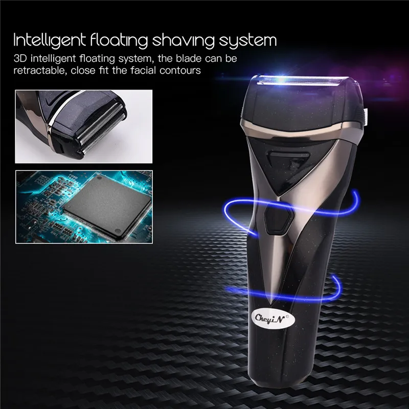 USB перезаряжаемая бритва, электробритва с тройным лезвием, мини портативный триммер для бороды, мужской станок для бритья, бритва для путешествий, уход за лицом