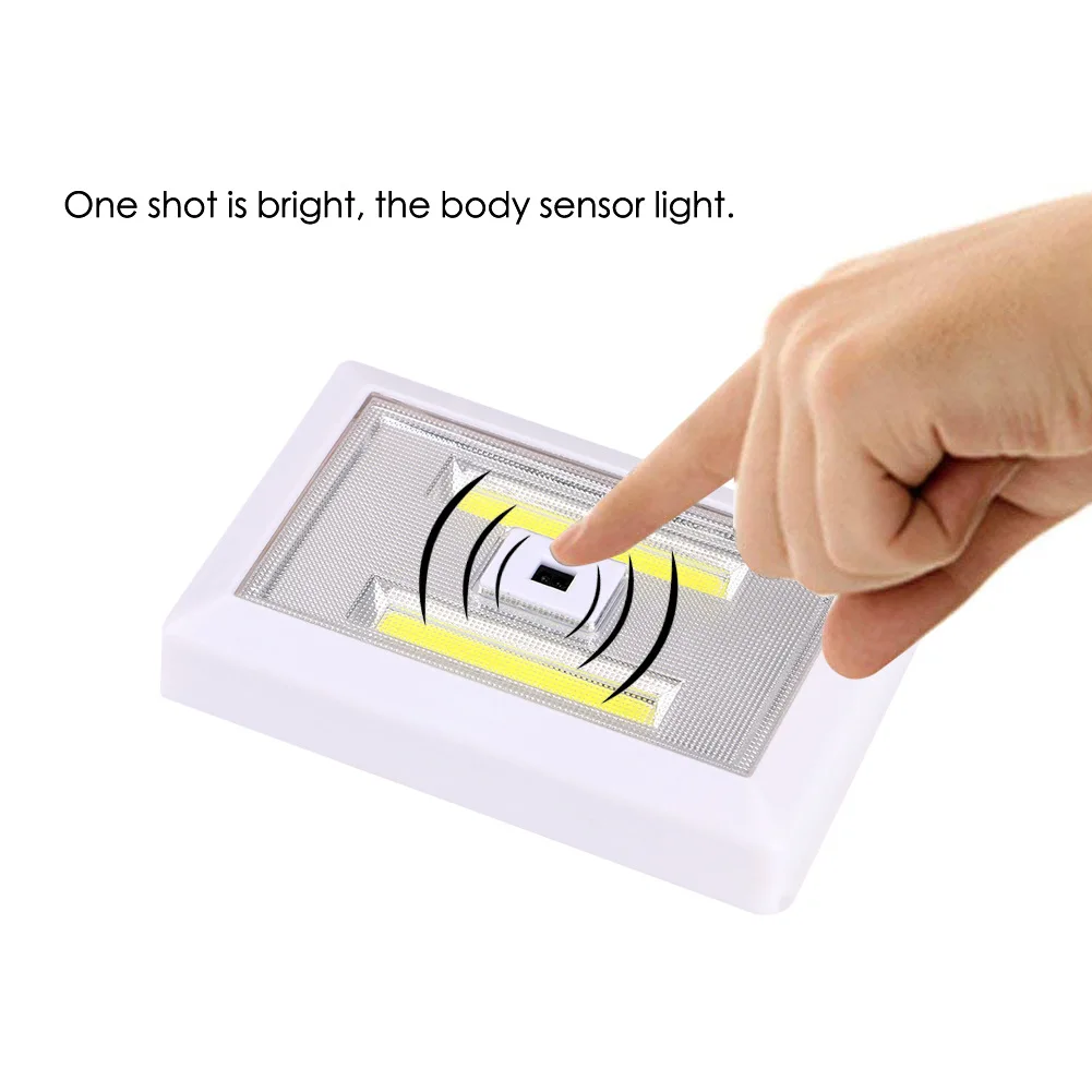COB светодиодный ночник жест руки сенсор свет водостойкий ABS прочный для стены спальня дома дропшиппинг
