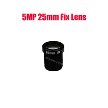 DIY 25mm 5MP HD 1/2 Inch CCTV Lens M12 Interface Mount For CCTV Analog / IP Camera Free Shipping