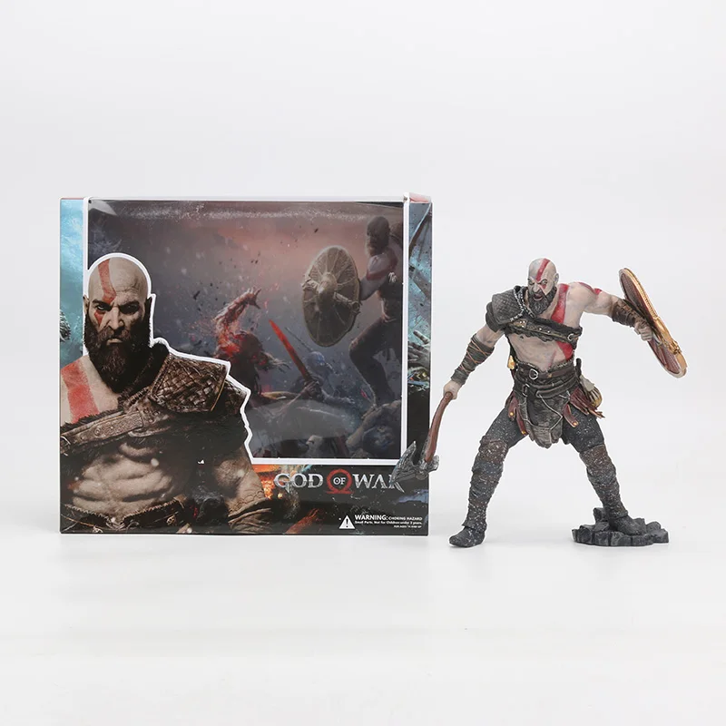 NECA God of War Kratos God of War 4 игровая фигурка статуя Подарочная игрушка для детей Brinquedos figuals - Цвет: in box axe