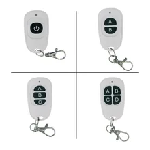 2018 New 1 2 3 4 CH 1CH 2CH 3CH 4CH RF Transmitter Wireless Remote Control ,315/433.92 MHZ,EV1527