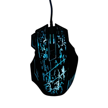 

Wired Gaming Mouse Professional Mouse with 5500DPI Gaming Mice with 7 Buttons Ergonomic Grip RGB Light (Matte Black)