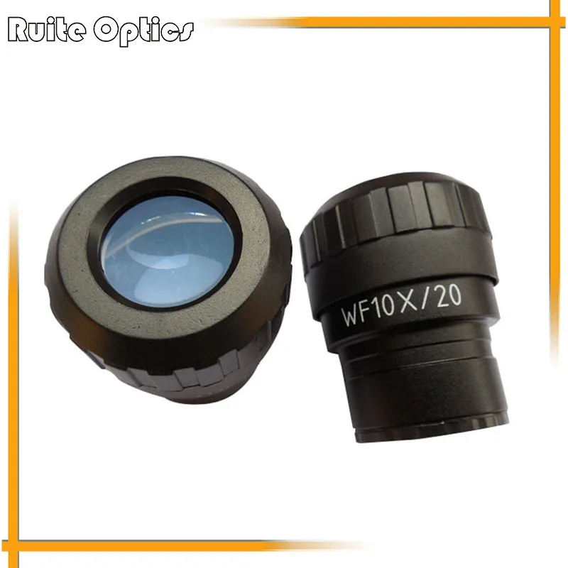 WF10X/20mm Ajustable Wide Angle Zoom Stereo Microscope Eyepiece Optical
