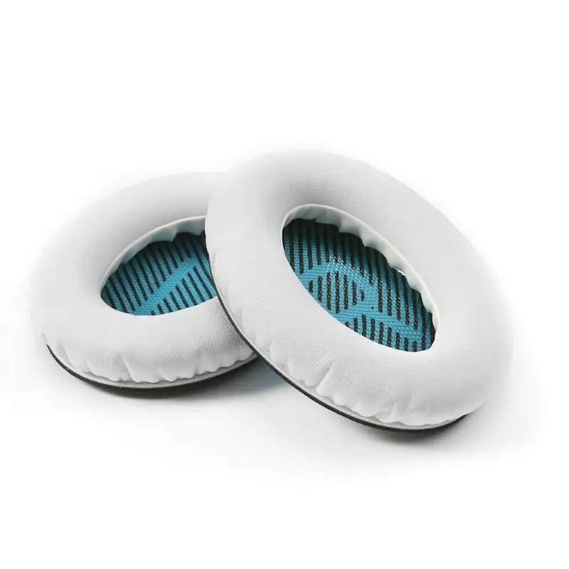 1 пара сменных L/R кожаных подушечек для ушей подушка Bose Quietcomfort 2 QC2 QC15 QC25|Аксессуары