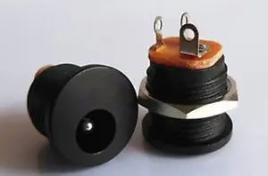 10PCS LOT High Quality DC Power Socket Jack DC 022 PIN 2 0 3Pin DIP Needle