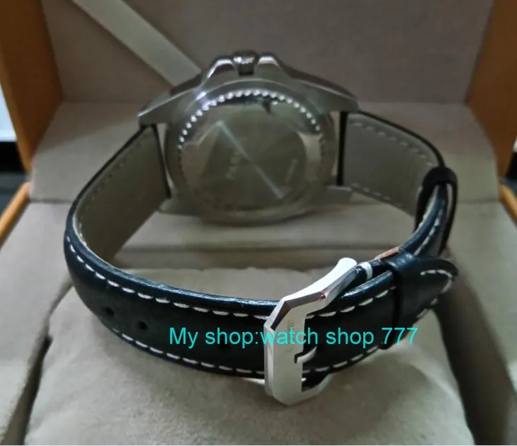 43m PARNIS 21 jewels автоматические самоуправляемые мужские часы с сапфировым стеклом