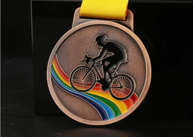 Высокое качество! Медаль трофейо для велосипеда, лучшая награда для верховой езды, сувенир, велосипедная награда, золотая медаль