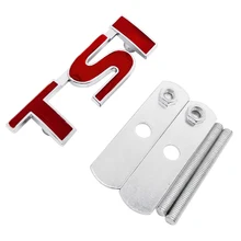 TSI Car Front Grille Emblem For vw Volkswagen Polo Golf 5 7 Tiguan Passat b5 b6 Jetta Bora Touareg Vento Auto Sticker Styling TSI Car Front Grille Emblem For vw Volkswagen Polo Golf 5 7 Tiguan Passat b5 b6 Jetta Bora Touareg Vento Auto Sticker Styling
