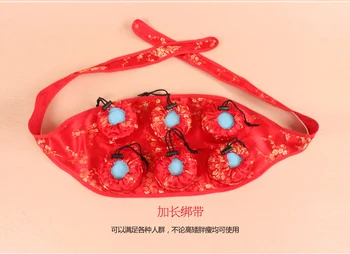 

Satin Six moxibustion boxes set portable moxibustion massage women belly moxibustion instruments