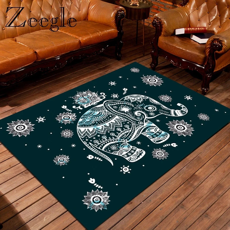 Zeegle коврик для гостиной домашний декор коврики Нескользящие диван стол коврики ковры для спальни коврик для кухонь, ванных