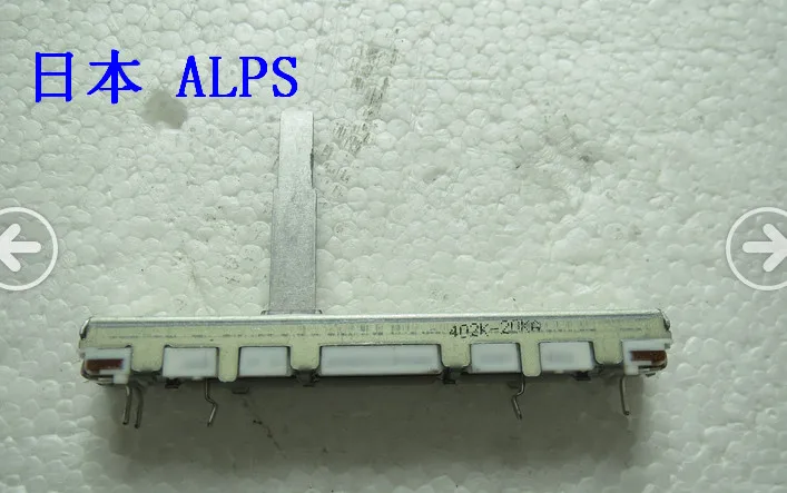 Япония ALPS 6 см 60 мм A20K одиночный прямой скользящий потенциометр нажимной