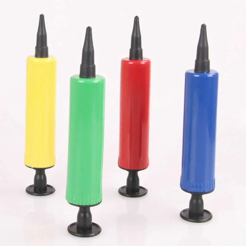 

Air Pump Plastic Manual Inflating Hand Push Balloons Inflator For Swimming Ring Party Festival Easy & Fast Toy inflator Hot Sale