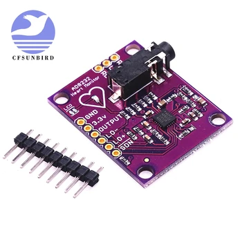 

CFsunbird 8232 AD8232 Ecg physiological measurement Ecg Physiological Measurement Heart Pulse Ecg Monitor Sensor Module