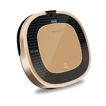 D5500 in white or gold color robotic vacuum cleaner robot sweeper dry wet mop with water tank | Бытовая техника