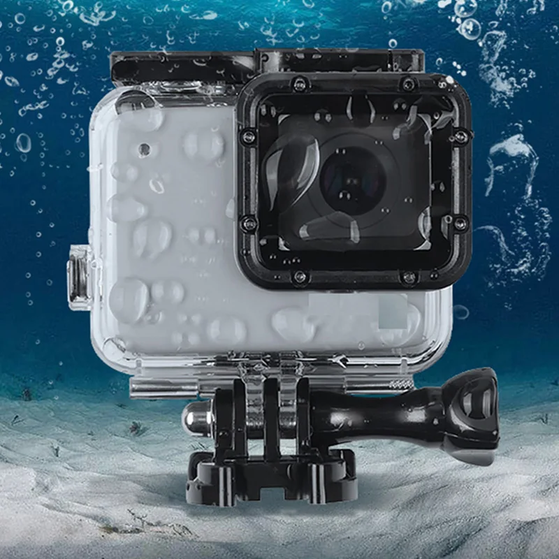 Водонепроницаемый защитный чехол для Gopro Hero 7 черный/серебристый/белый дайвинга 45