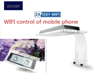 

Full spectrum multiple modes Wifi control Grow LED Lighting Full Spectrum Aquarium Lights with Sunrise Sunset Sea Lights