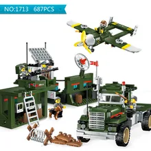 Строительные блоки совместимы с Lego Enlighten E1713 687P Модели Строительные наборы блоки игрушки хобби для детей