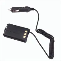 סוללה מטען עבור Baofeng UV-5R סדרת רכב מטען לרכב Eliminator סוללה עבור שתי דרך רדיו (5)