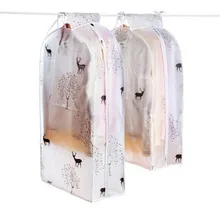 1 шт. Пылезащитная тканевая крышка сумки подвесной органайзер для хранения водонепроницаемый портативный костюм пальто гардеробная сумка Поставки