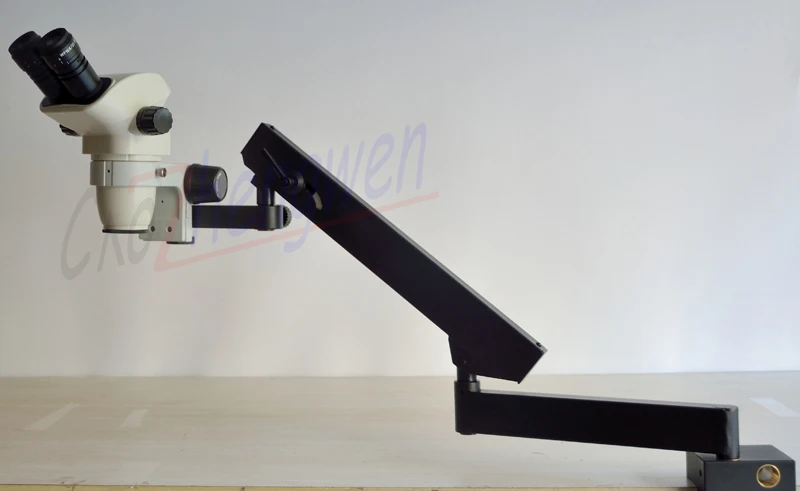 FYSCOPE 6.7X 45X стерео фото + Шарнирная подставка с зажимом|Микроскопы| |