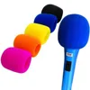 5 pièces offre spéciale 5 couleurs sans fil poche mousse scène Microphone éponge pour karaoké Microphone éponge filtre vent bouclier ► Photo 2/6