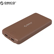 ORICO D20000 Mobile Power Bank 20000mAh Scharge Polymer Power Bank Power Portable external battery Micro USB For Mobile Phone