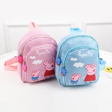 New Peppa Pig George Cartoon Plush Backpack font b Toys b font Dolls Kids Girls Boys