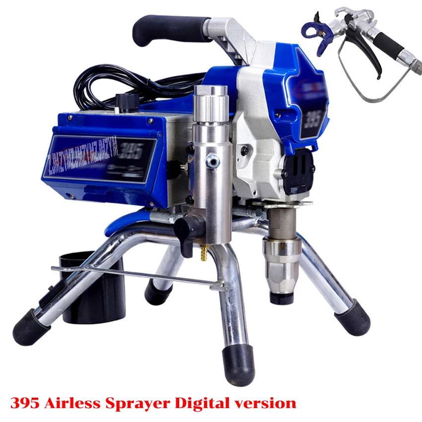 395 Professional Airless Paint Sprayer High Pressure Airless Spray Gun Airless Electric Painting Machine Spraying 220V 50Hz 395 Professional Airless Paint Sprayer High Pressure Airless Spray Gun Airless Electric Painting Machine Spraying 220V 50Hz