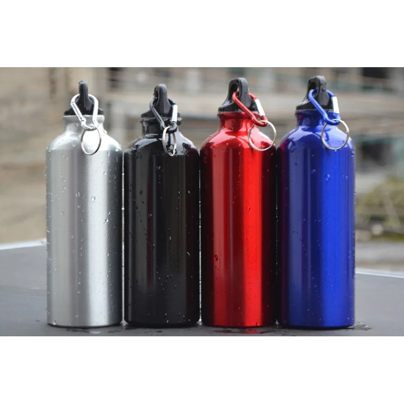 TiOODRE 500ml car keychain Aluminium Drinking Water Bottle key holder